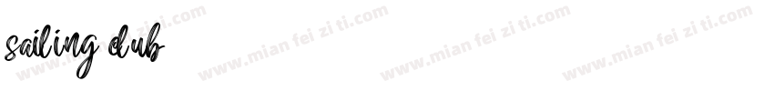 sailing club字体字体转换